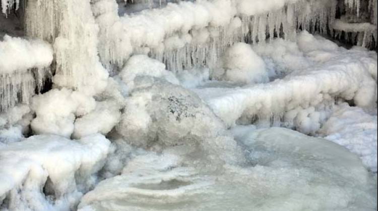 -20 dereceyi görünce baraj bu hale geldi