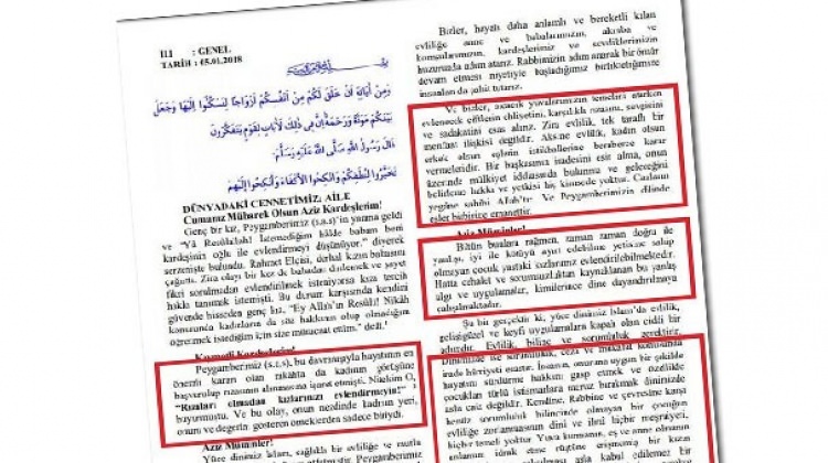 Diyanet'ten dikkat çeken Cuma Hutbesi "ASLA KABUL EDİLEMEZ"