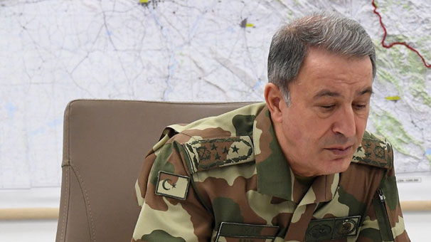 Orgeneral Akar: Terörist kalmayıncaya kadar operasyon sürecek