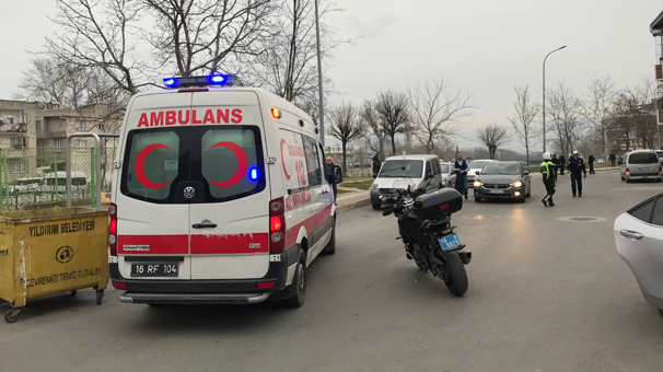 Bursa'da PATLAMA 1 polis yaralı