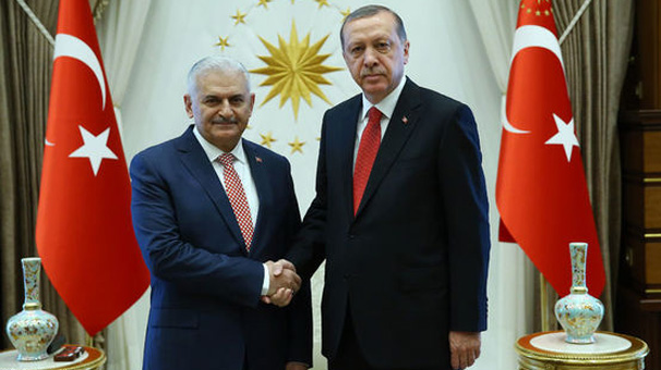 Cumhurbaşkanı Erdoğan, Başbakan Binali Yıldırım'ı kabul etti