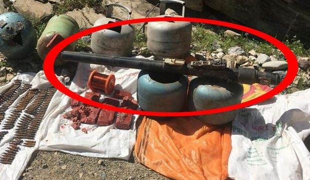 Hakkari'de SA-18 füzesi ele geçirildi