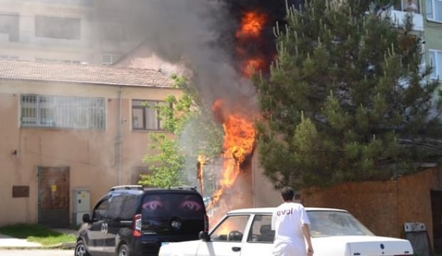 Karabük’te korkutan yangın!