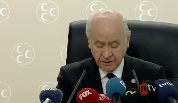 Bahçeli: Yasa teklifi sunacağız