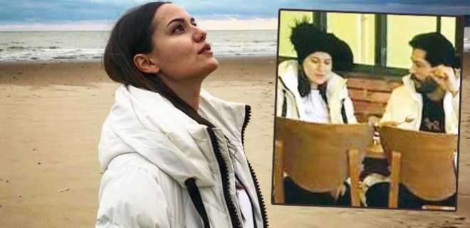 Fahriye Evcen hamilelik stresini doğada atıyor