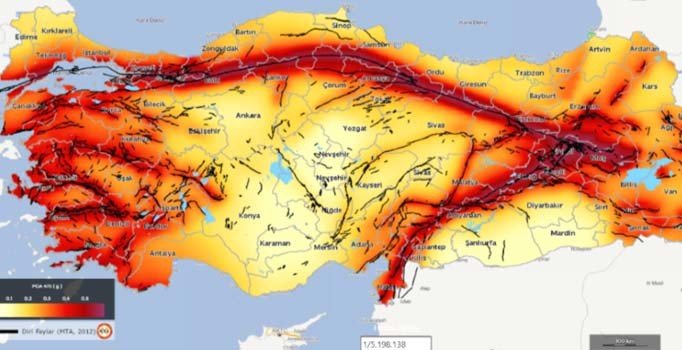 İşte Türkiye'nin yeni deprem haritası: 6 ilde tehlike arttı