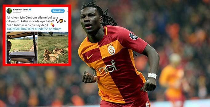 Gomis’ten Galatasaray’a başarı mesajı