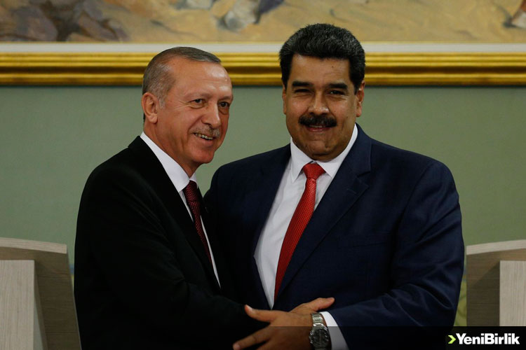 Cumhurbaşkanı Erdoğan'dan Maduro'ya Destek