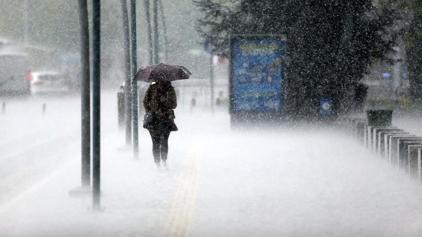 Meteorolojiden 5 İl için Sağanak Ve Kar Uyarısı