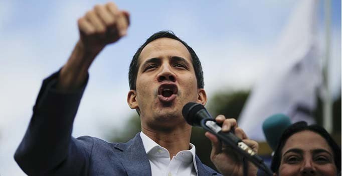 Guaido İsrail'e teşekkür etti