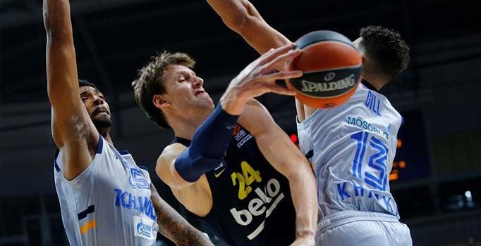 Khimki Moskova - Fenerbahçe Beko: 84-78 maç sonucu