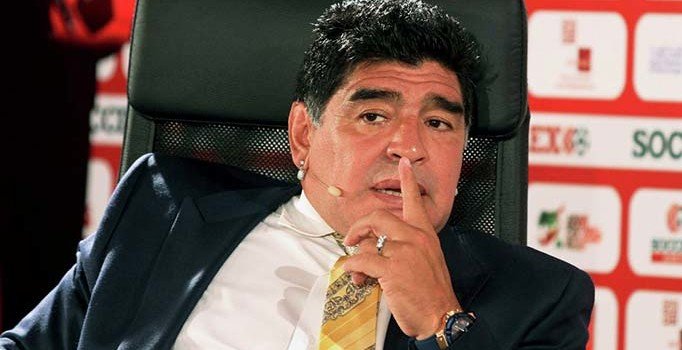 Maradona'dan Maduro'ya destek