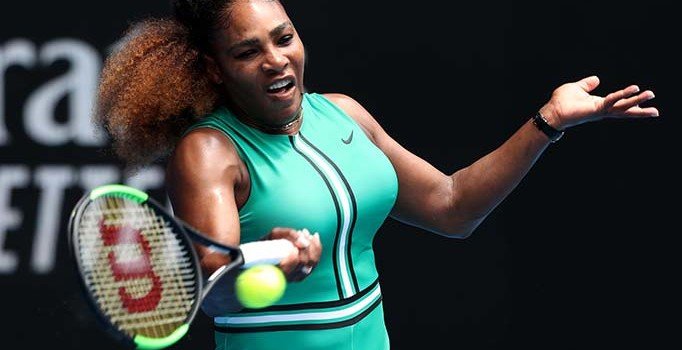 Serena Williams, Avustralya Açık'ta ikinci turda