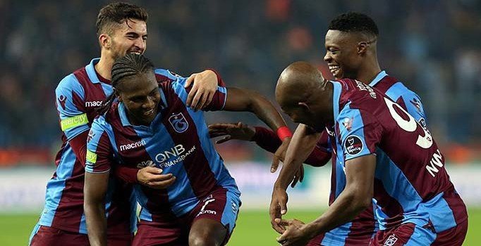 Trabzonspor golcüleriyle gülüyor