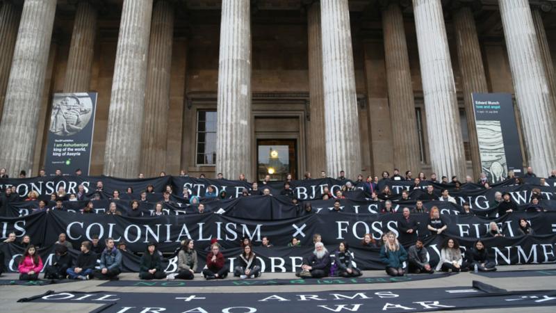 British Museum protestoların odağında