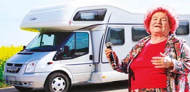 Selda Bağcan'dan turne için 3 odalı karavan