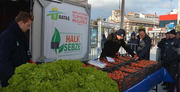 Balıkesir'de ilk tanzim satış noktası açıldı
