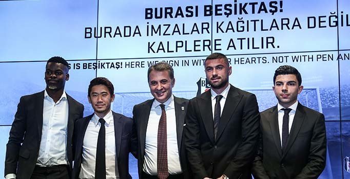 Beşiktaş'ta imza şov