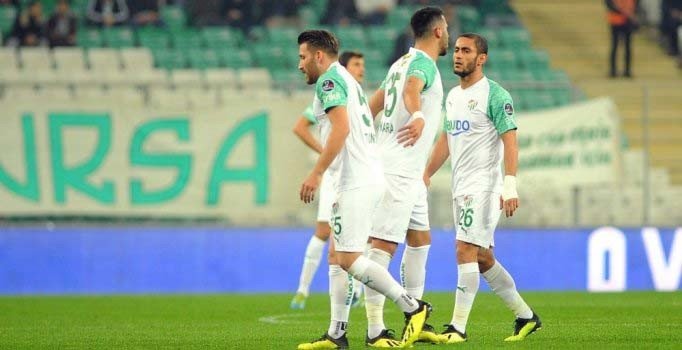 Bursaspor talihsiz bir sezon geçiriyor