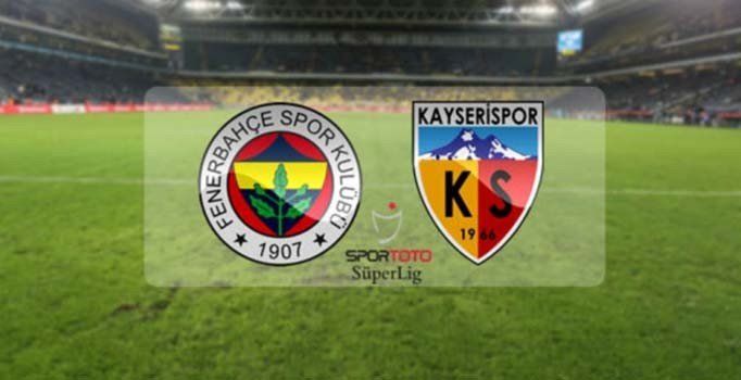 Fenerbahçe ile Kayserispor 46. randevuda