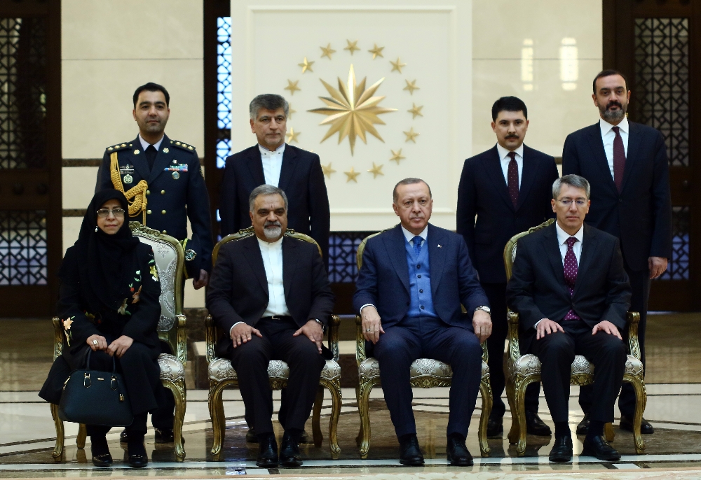 Erdoğan İran Büyükelçisini Kabul Etti