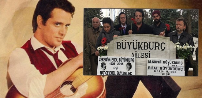 Erol Büyükburç kabri başında anıldı