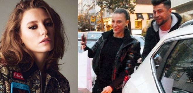 Serenay Sarıkaya'nın neşesi yerinde