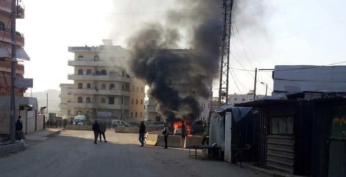 Afrin'de bombalı saldırı