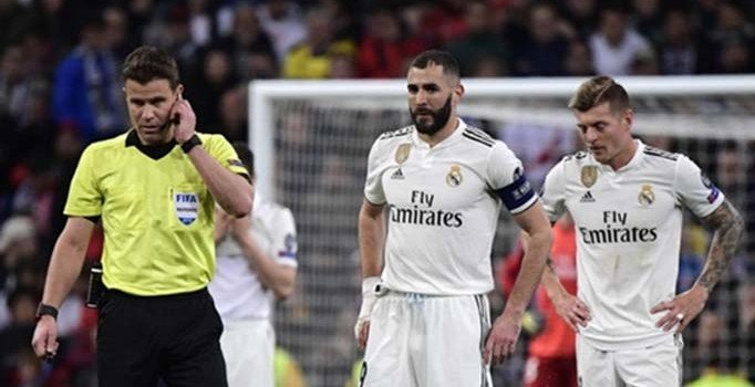Real Madrid'den UEFA Şampiyonlar Ligi'ne acı veda