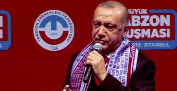 Erdoğan: Sen kimin arazisini peşkeş çekiyorsun