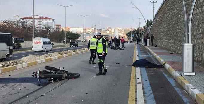 Görevli olarak gittiği kaza yerinde oğlunun ölüm haberini aldı