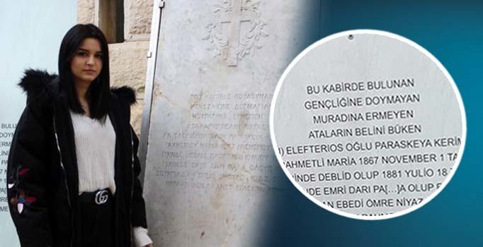 Şeker tezgahı mermer, 138 yıllık mezar taşı çıktı