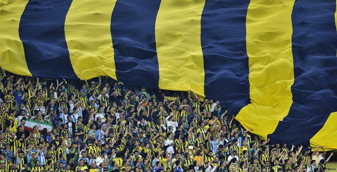 Fenerbahçe taraftarı derbiye hazır