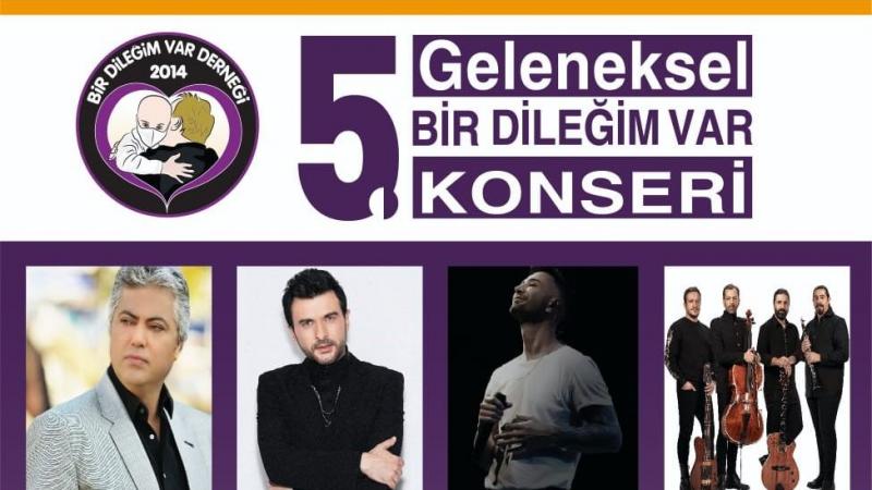 '5. Geleneksel Bir Dileğim Var' konseri 15 Nisan'da CKM'de