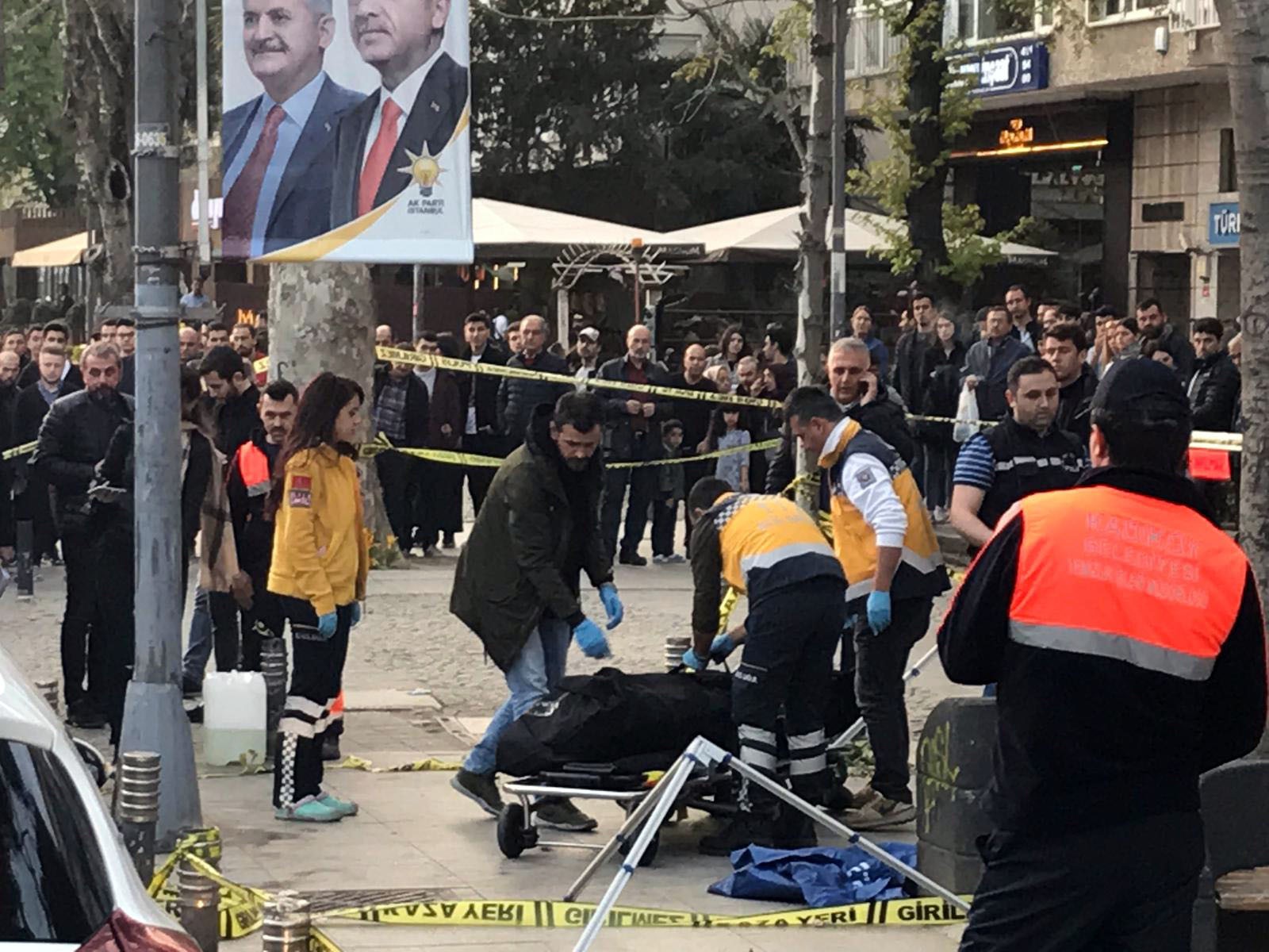 BAĞDAT CADDESİ'NDE VURULAN ŞAHSIN CESEDİ KALDIRILDI