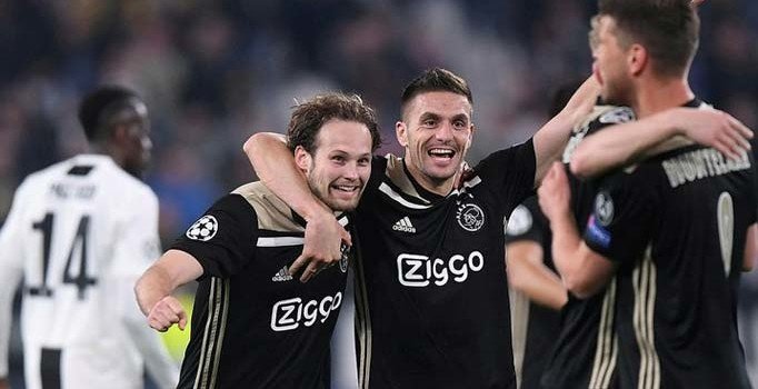 Ajax, Juventus'u eleyerek tarih yazdı