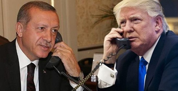 Cumhurbaşkanı Erdoğan, ABD Başkanı Trump ile telefonda görüştü