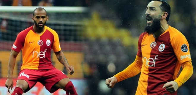 Galatasaray'a Marcao'dan iyi, Mitroglou'dan kötü haber