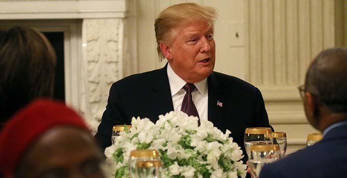 Trump, Beyaz Saray'da ikinci kez iftar yemeği verdi