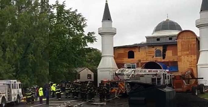 ABD'de New Haven Diyanet Camisi'nin kundaklanması