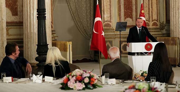 Erdoğan: Sanatçı ve sporcularımızın bu durumu bizi çok üzmüştür