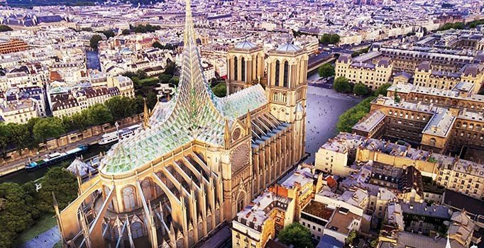 Notre Dame’a yeşil dokunuş