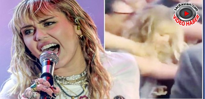 Miley Cyrus'a sokak ortasında taciz!