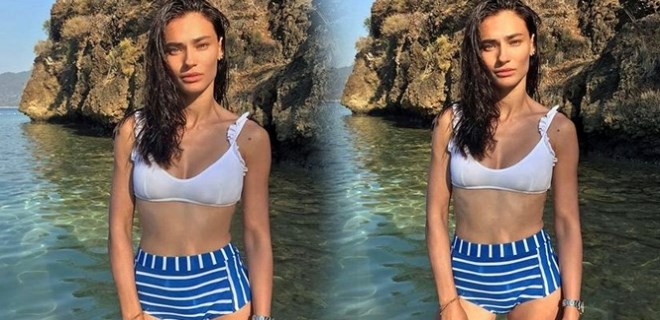 Saadet Işıl Aksoy'dan 'photoshoplu' ve 'photoshopsuz' paylaşım