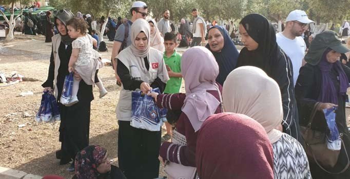 Mescid-i Aksa'da 26 bin kişiye iftar