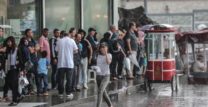 Meteorolojiden kuvvetli yağış ve dolu uyarısı