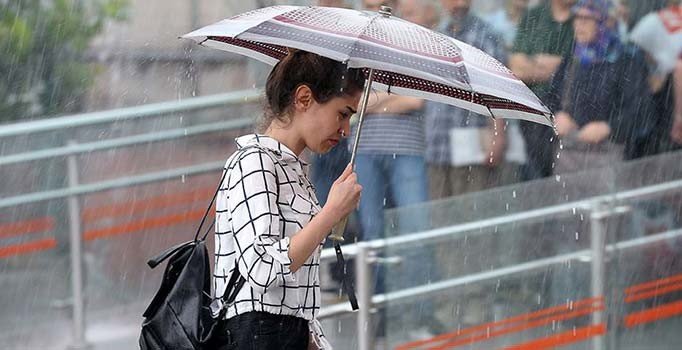 Meteorolojiden Marmara bölgesine yağışlı hava uyarısı