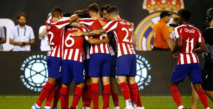 Atletico Madrid, Real Madrid'i 7-3 mağlup etti