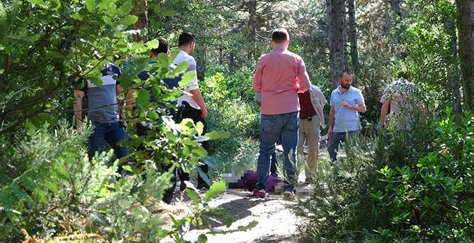 Aydos Ormanı'nda vahşi kadın cinayeti