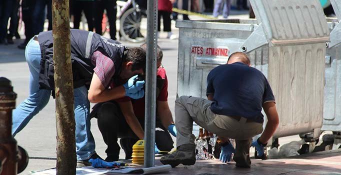 Manisa'da polisi alarma geçiren düzenek öğrenci deneyi çıktı